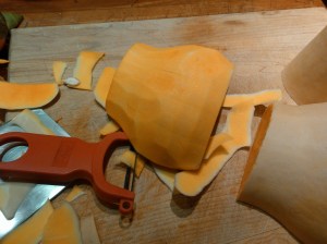 Peeled Squash